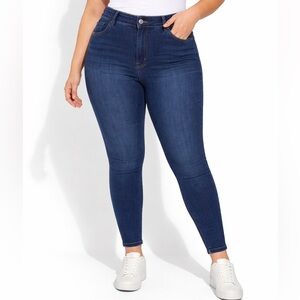 Seven7 Tummyless High Rise skinny jeans women’s 18W